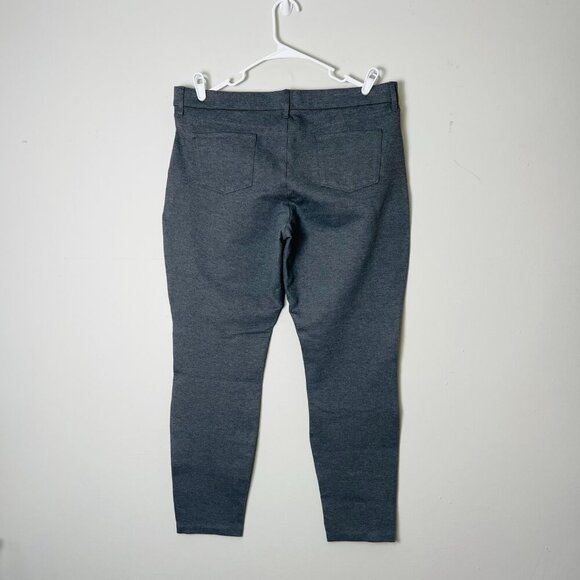 J Crew Gigi Pant Gray 16 Minimalist Curvy Formal Office Comfy Sleek Modern - Picture 2 of 11